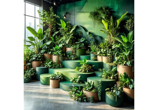 グリーンイベントの装飾